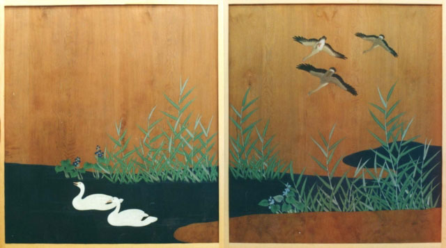 Reproduction of using painted colors,Rohjunoma